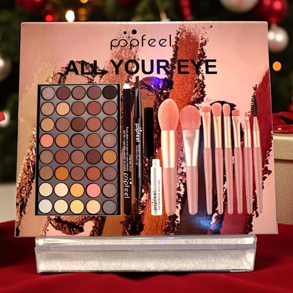 Popfeel "All Your Eye" neutrals makeup set (NIB) - Picture 1 of 2